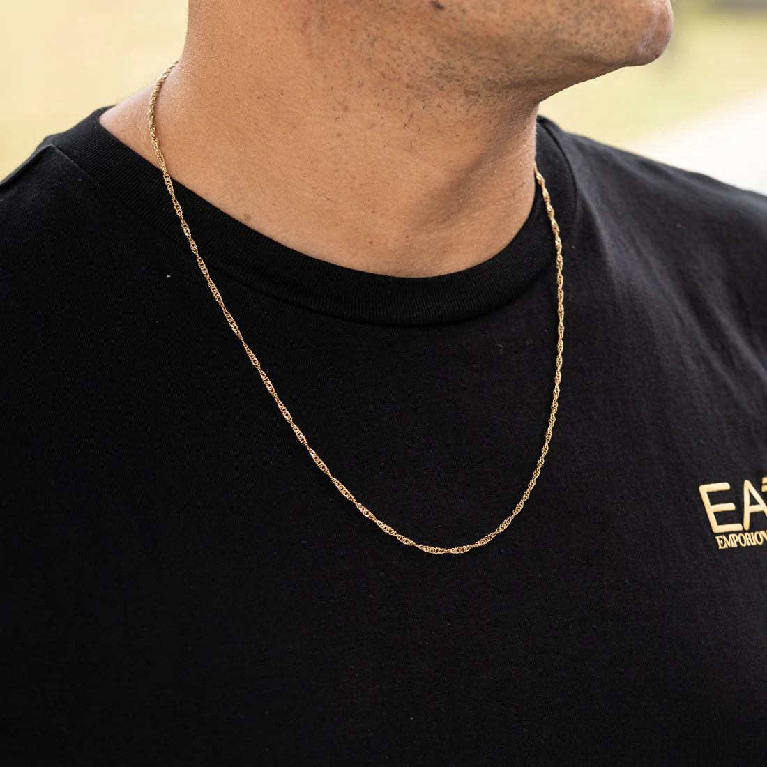 Cadena Singapur Hombre